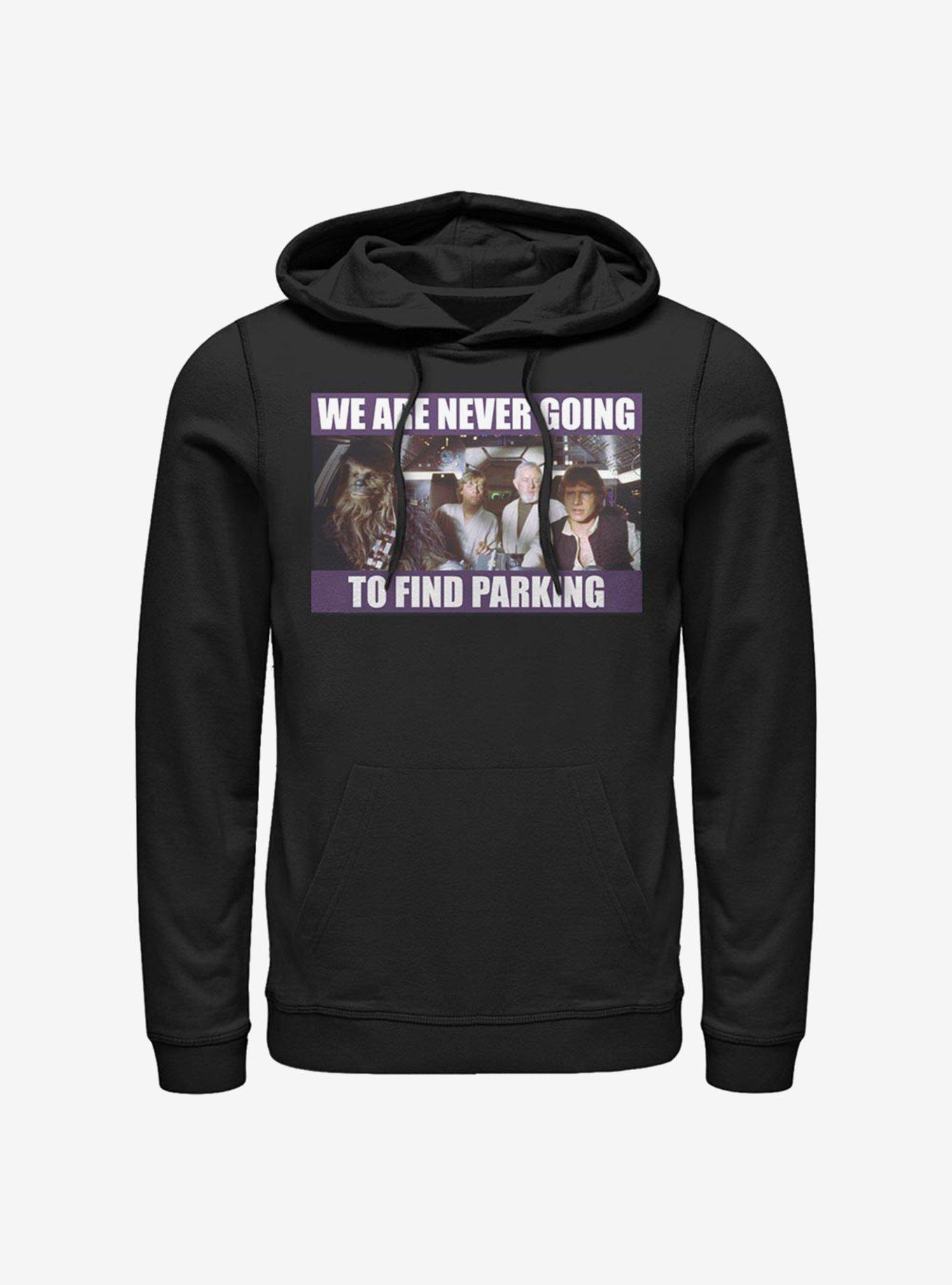 Star Wars Never Going To Find Parking Hoodie, , hi-res