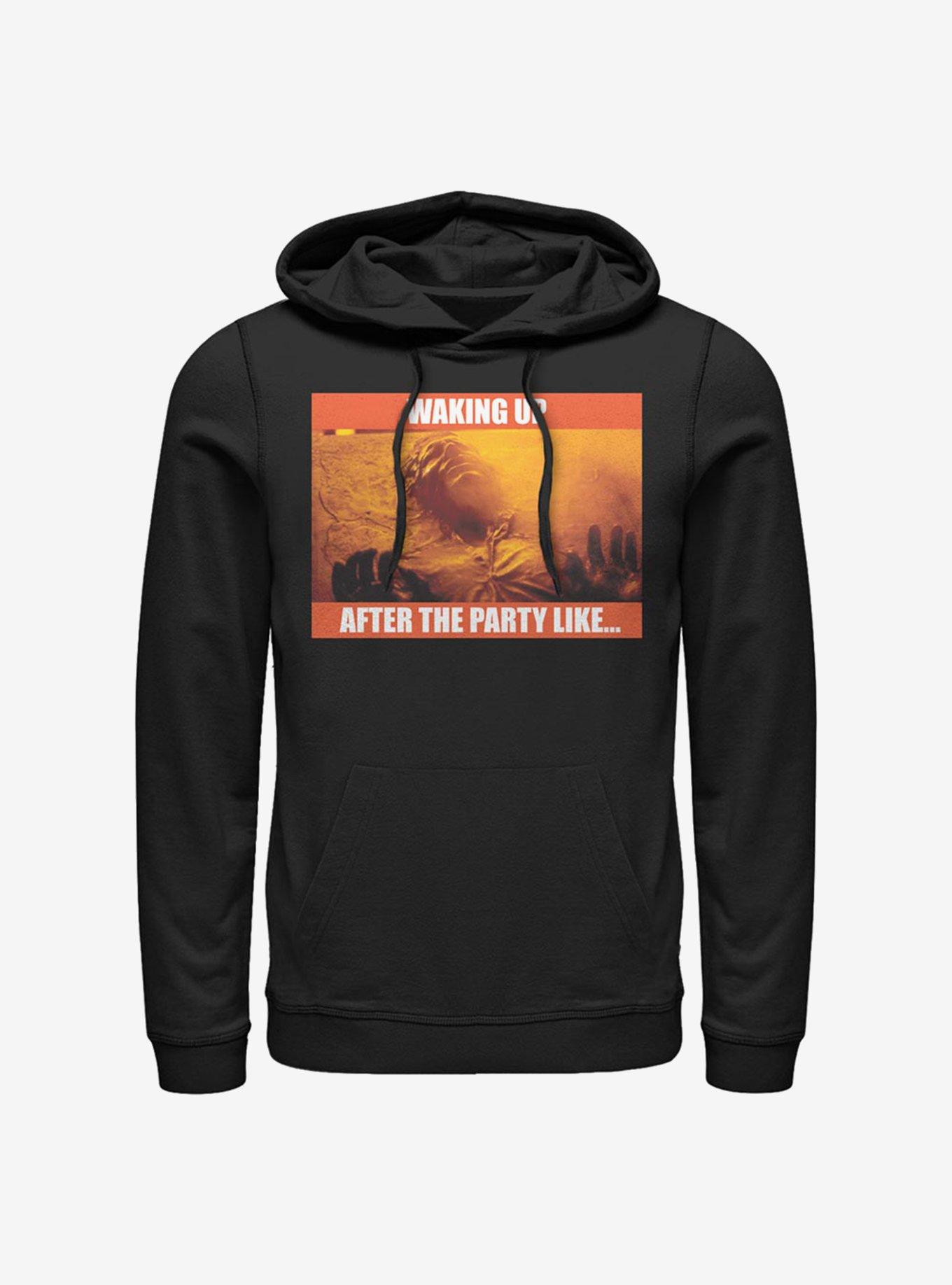 Star Wars Waking Up Hoodie, BLACK, hi-res