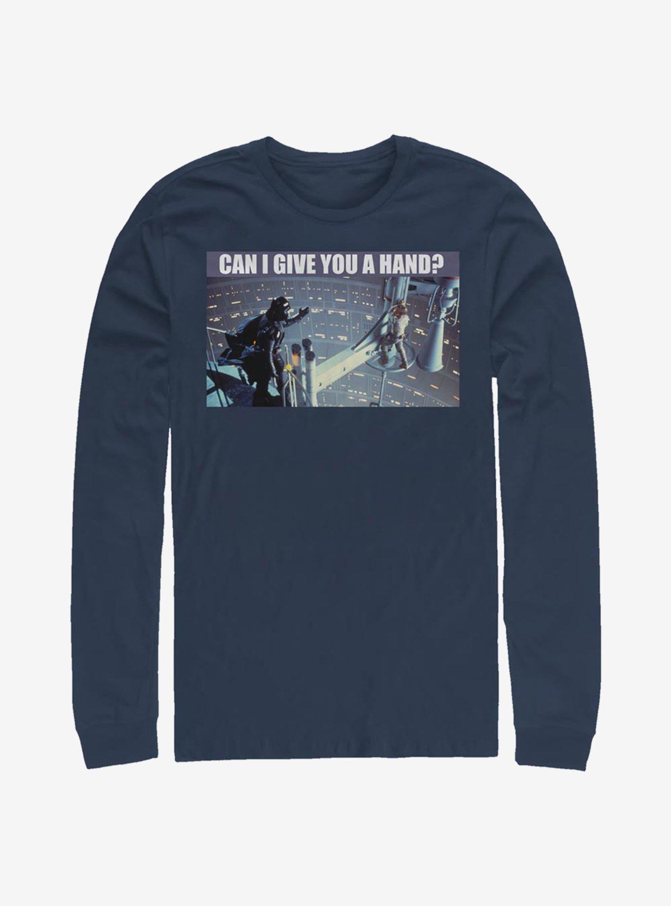 Star Wars Can I Give You A Hand Long-Sleeve T-Shirt, , hi-res