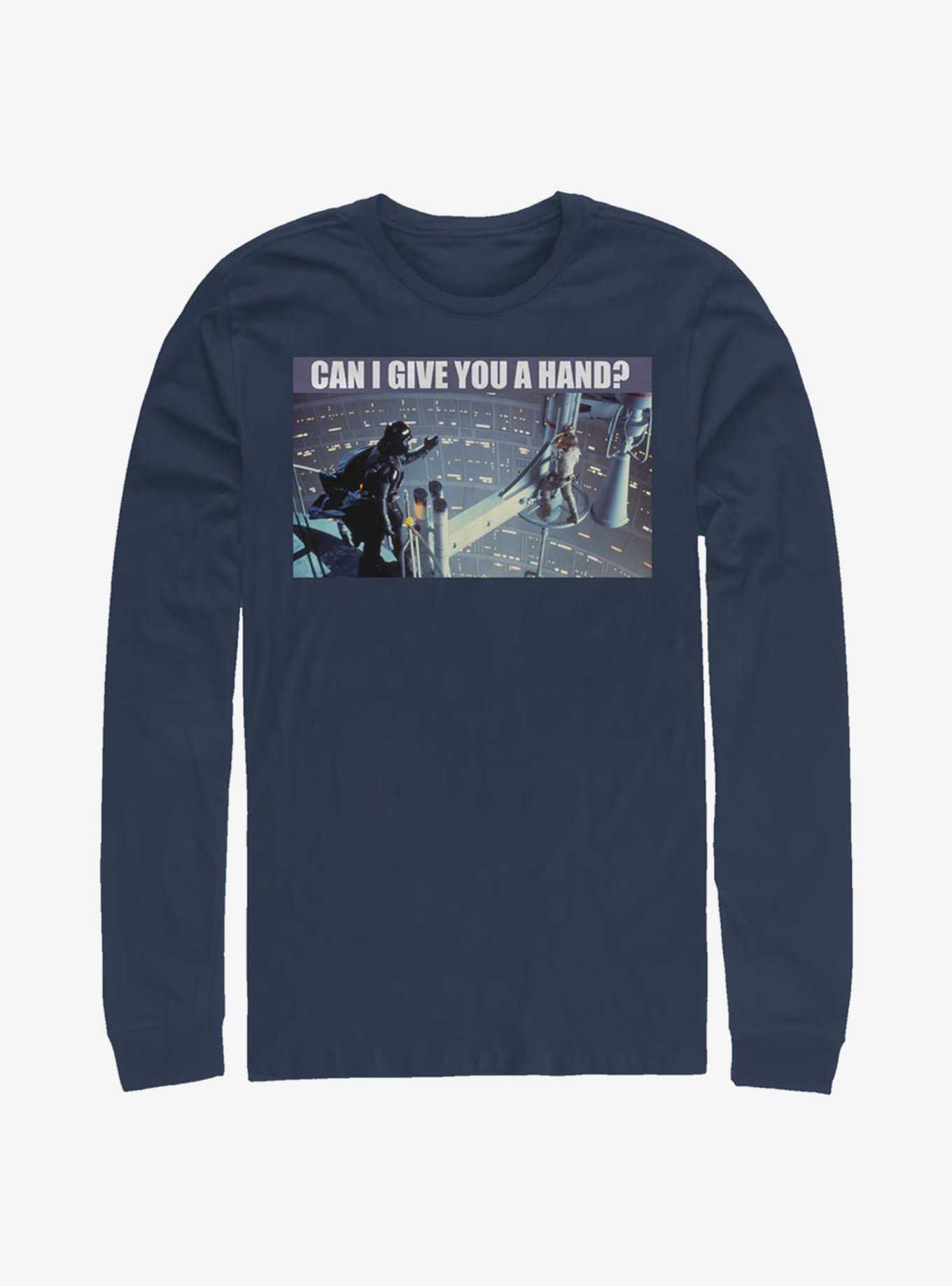 Star Wars Can I Give You A Hand Long-Sleeve T-Shirt, , hi-res