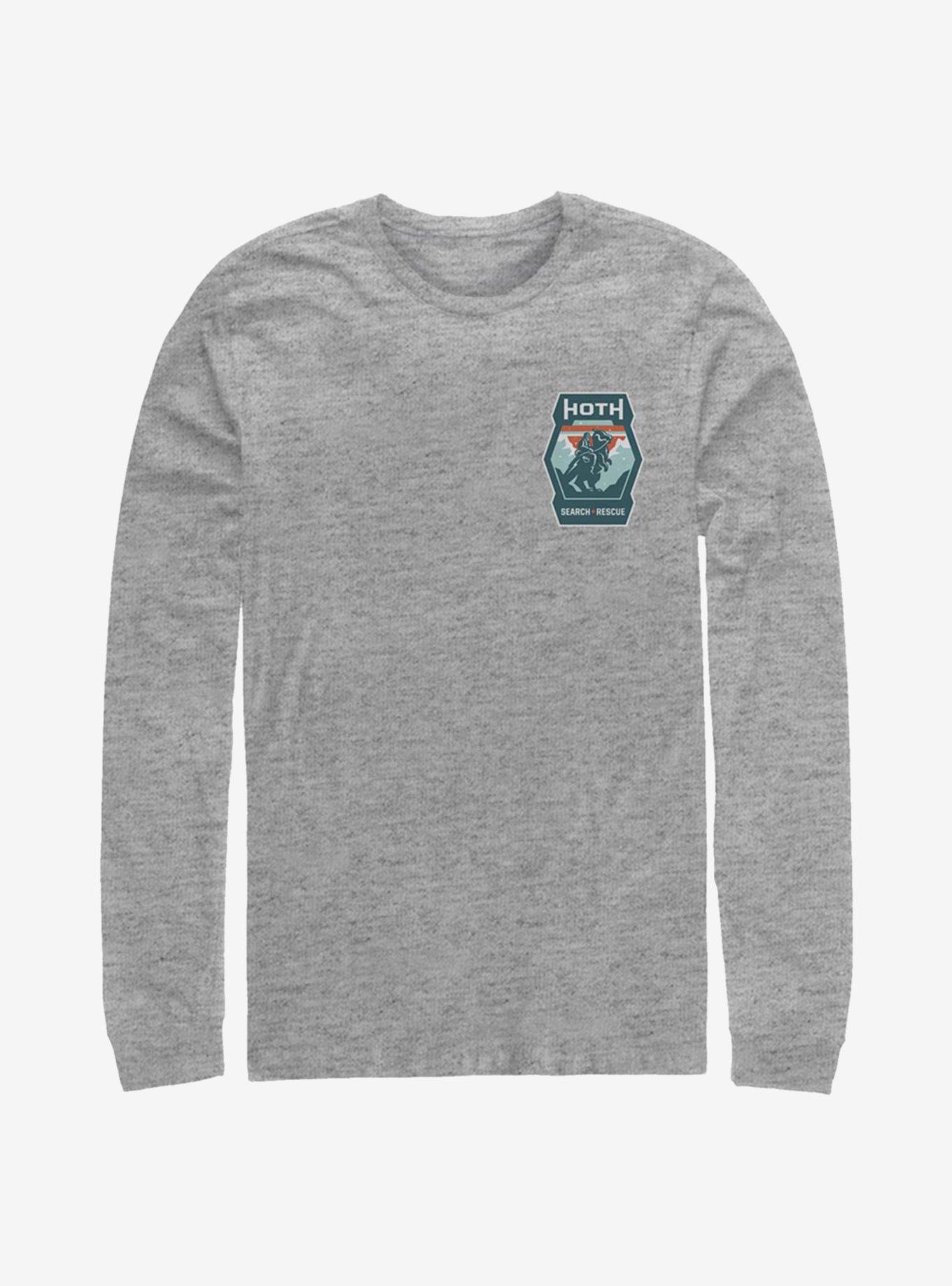 Star Wars Hoth Search Long-Sleeve T-Shirt, ATH HTR, hi-res
