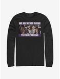 Star Wars Never Going To Find Parking Long-Sleeve T-Shirt, BLACK, hi-res