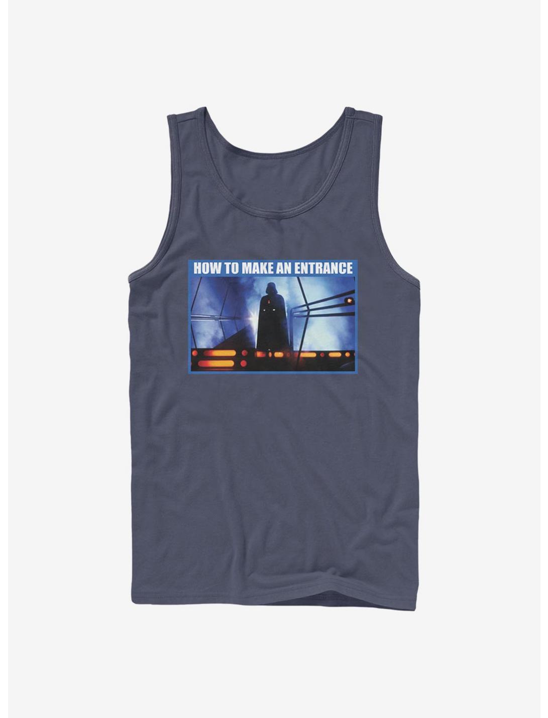 Star Wars How To Make An Entrance Tank, NAVY, hi-res