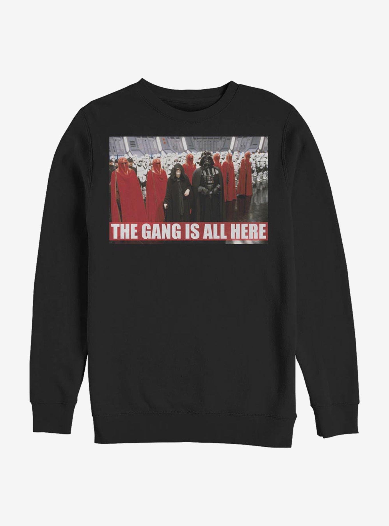 Star Wars The Gang Is All Here Crew Sweatshirt, , hi-res