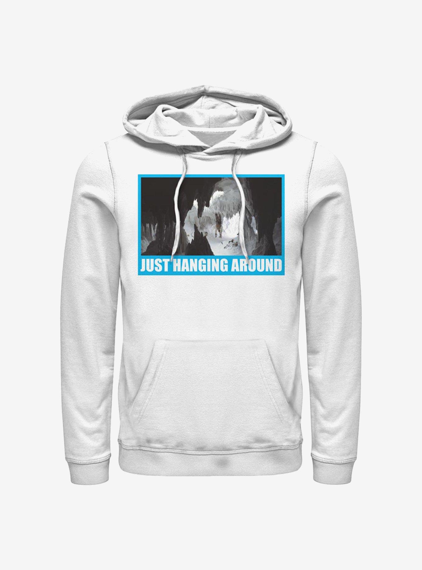 Star Wars Just Hanging Around Hoodie, WHITE, hi-res