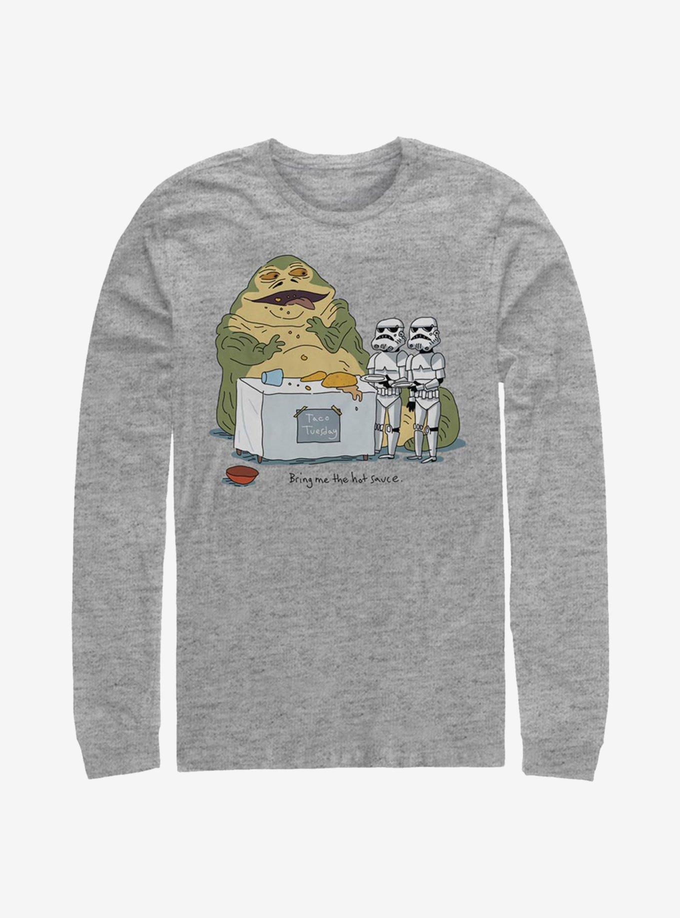 Star Wars Bring Me The Hot Sauce Long-Sleeve T-Shirt, , hi-res