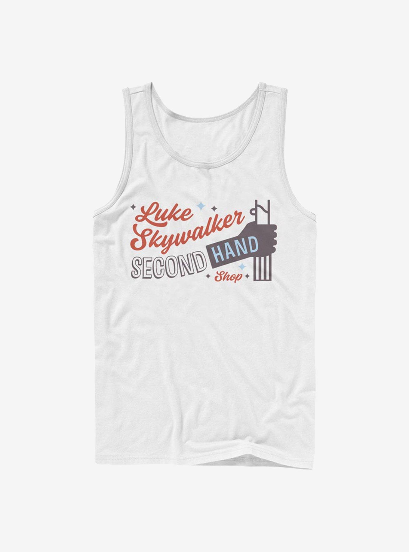 Star Wars Second Hand Luke Tank, WHITE, hi-res