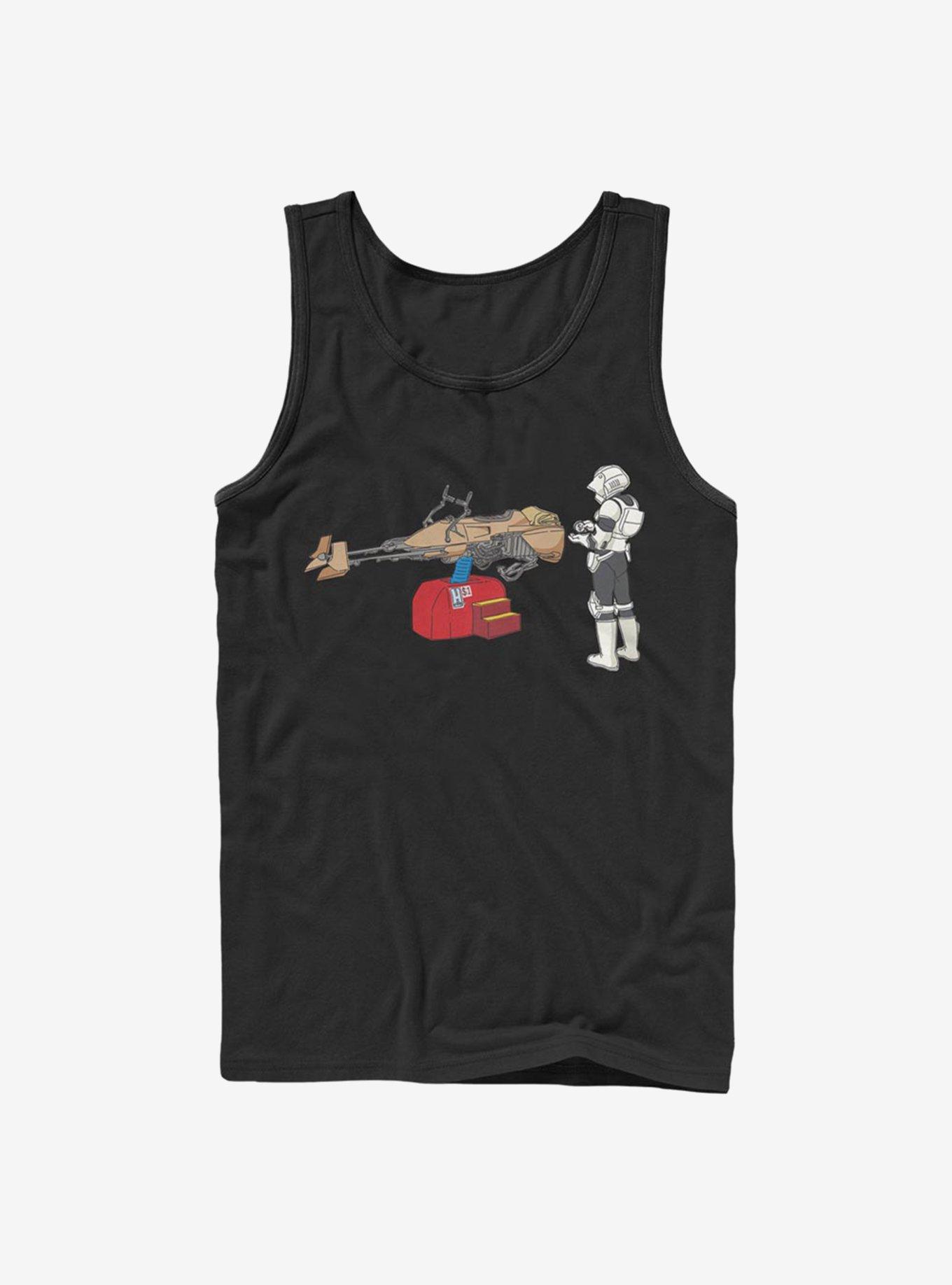 Star Wars Trooper Ride Tank, BLACK, hi-res