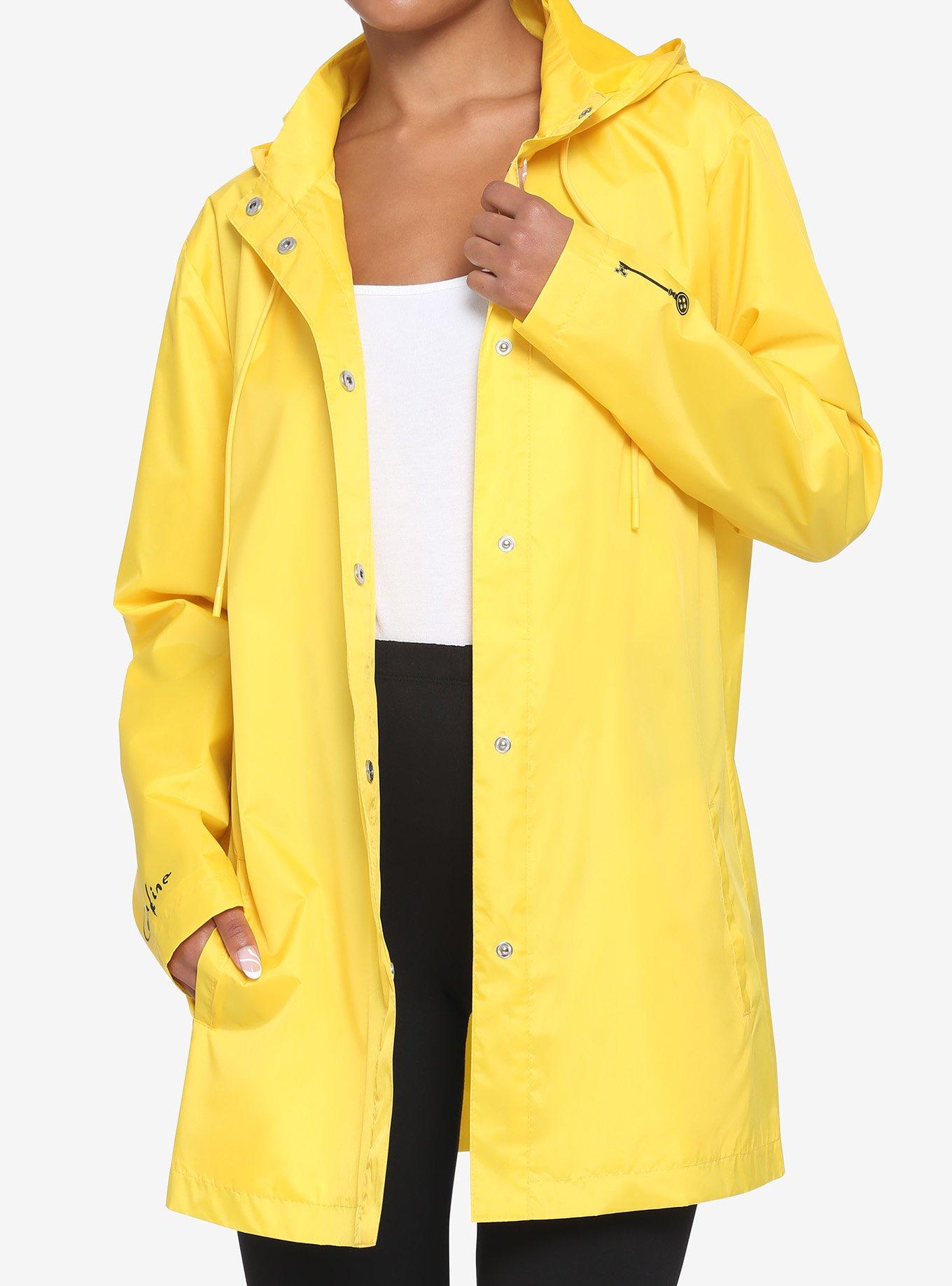 Yellow rain store jacket coraline