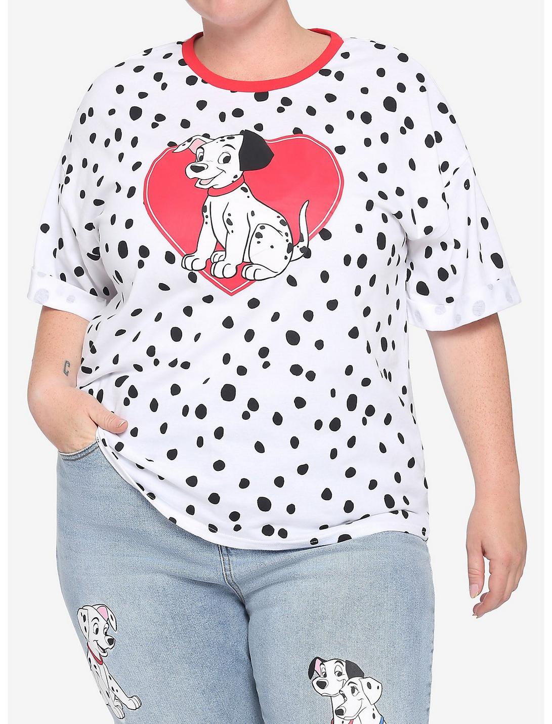 Disney 101 Dalmatians Spots Oversized T-Shirt Plus Size, MULTI, hi-res