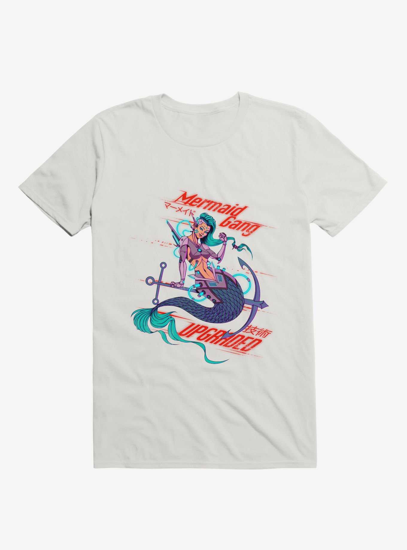 Cyberpunk Mermaid T-Shirt, , hi-res