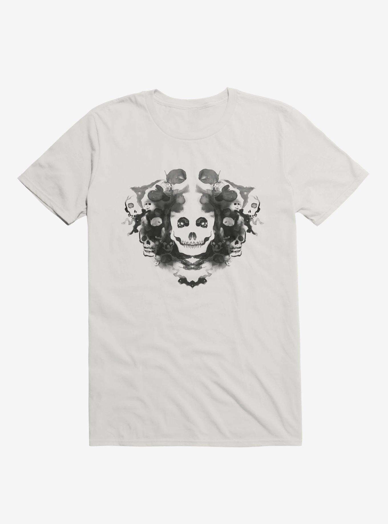 Death T-Shirt, WHITE, hi-res
