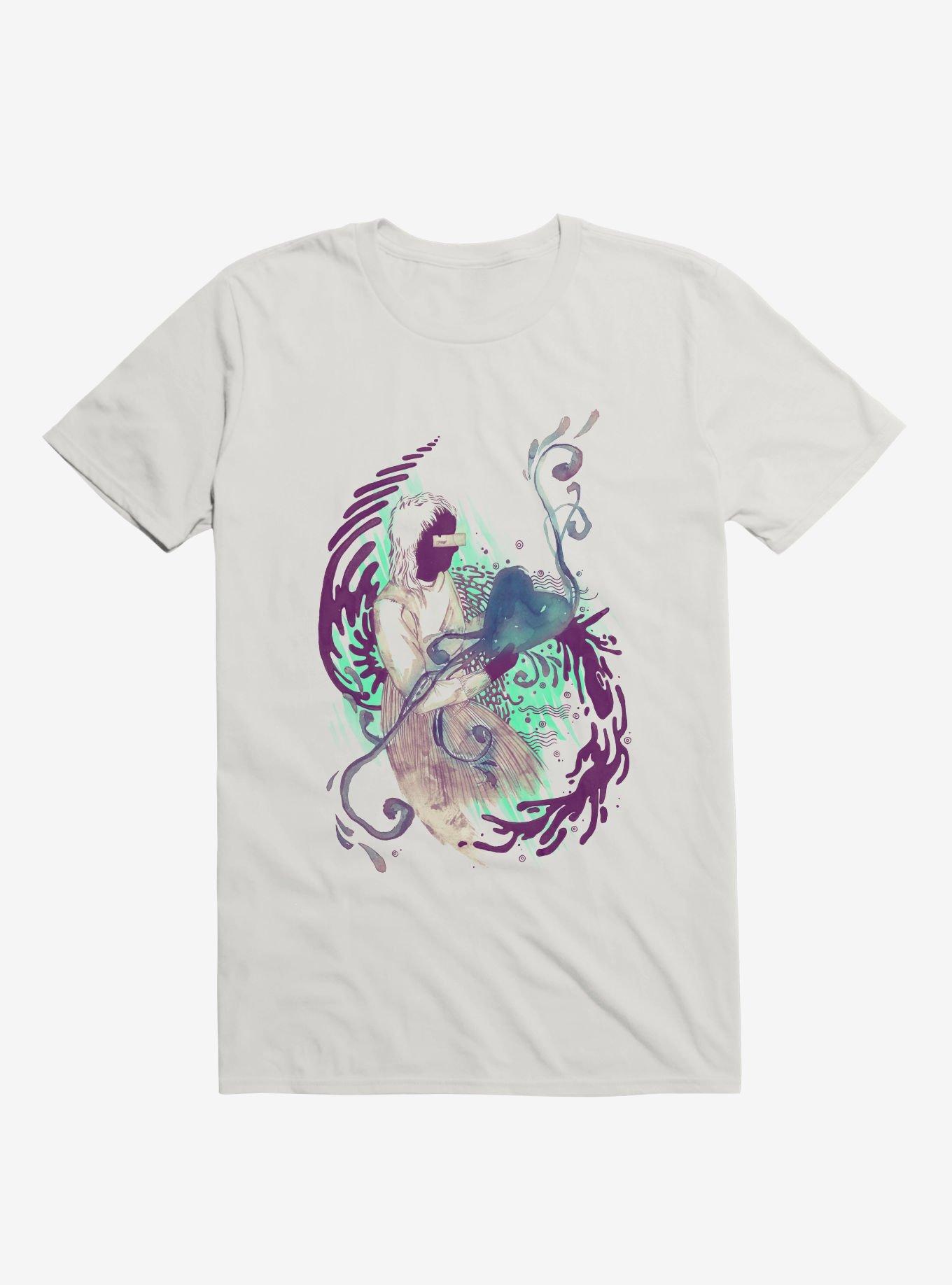 Give Your Heart T-Shirt, WHITE, hi-res