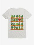 Love Yourself Cactus Heart T-Shirt, WHITE, hi-res