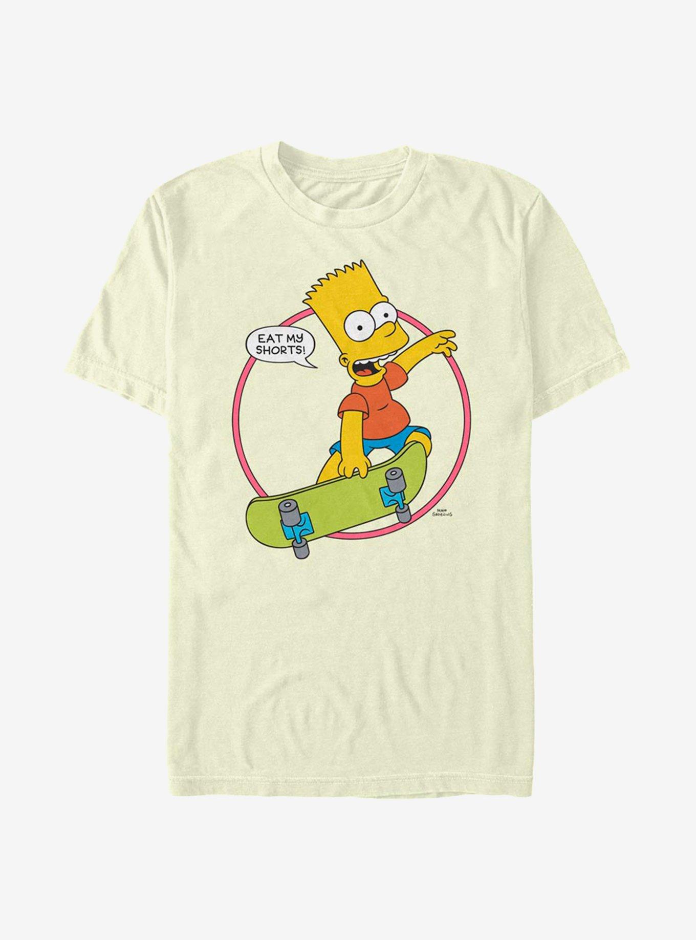 The Simpsons Eat Shorts T-Shirt, , hi-res