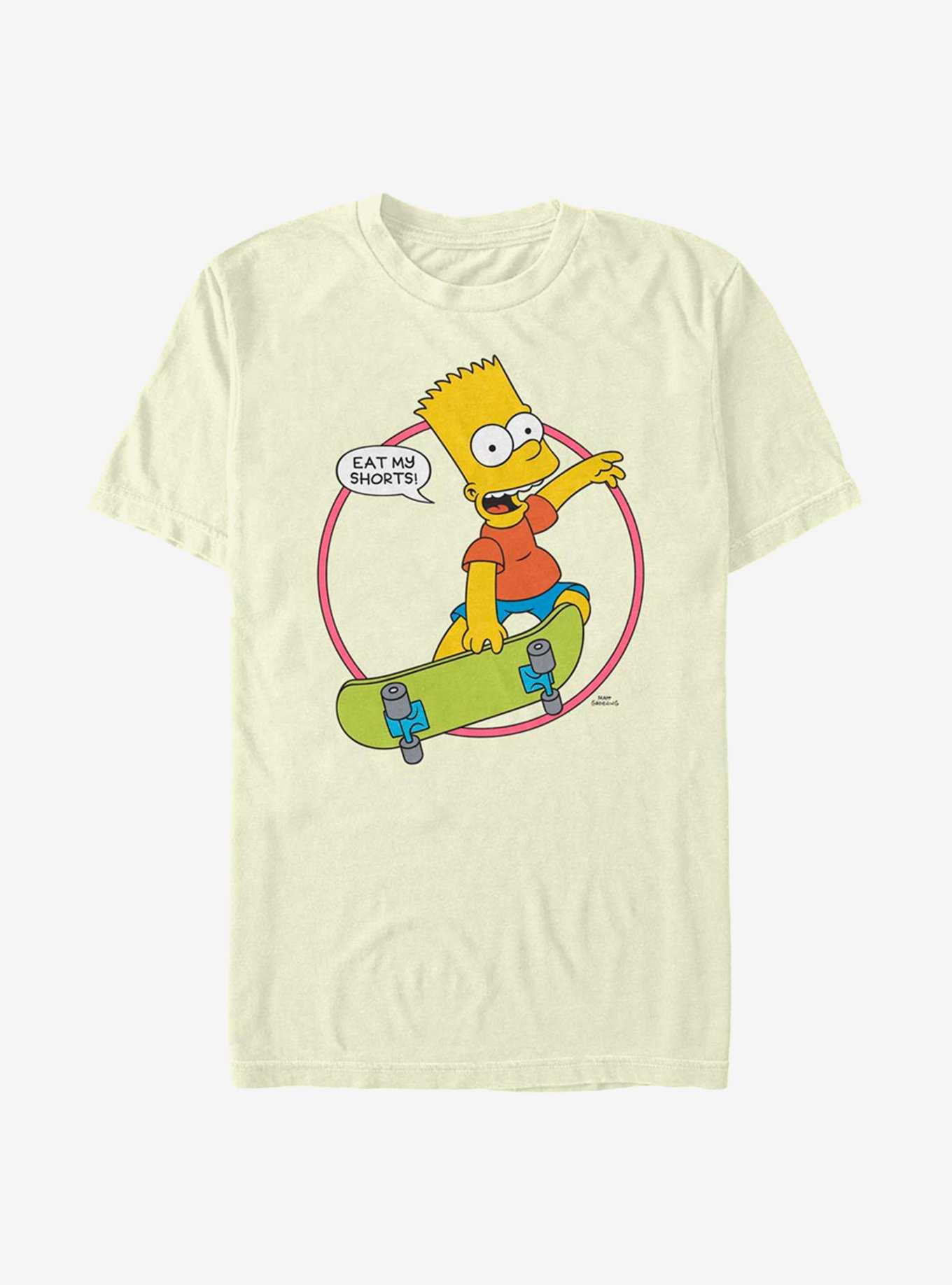 The Simpsons Eat Shorts T-Shirt, , hi-res