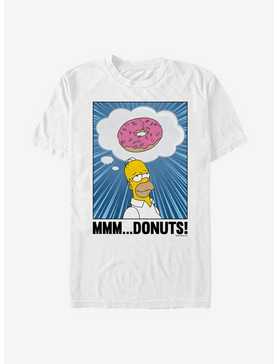 The Simpsons Homer Mmm Donuts T-Shirt, , hi-res