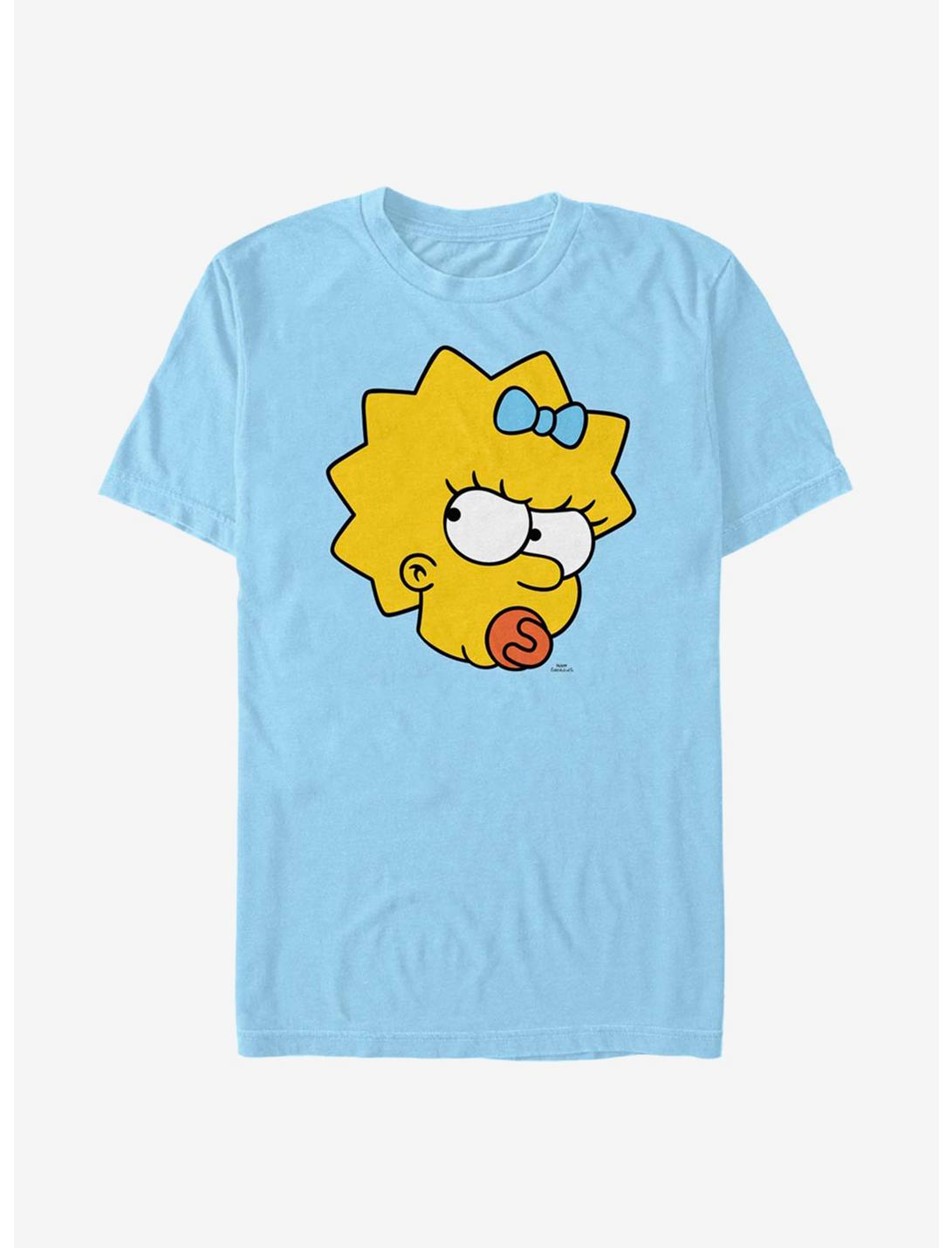 The Simpsons Sassy Maggie T-Shirt, LT BLUE, hi-res