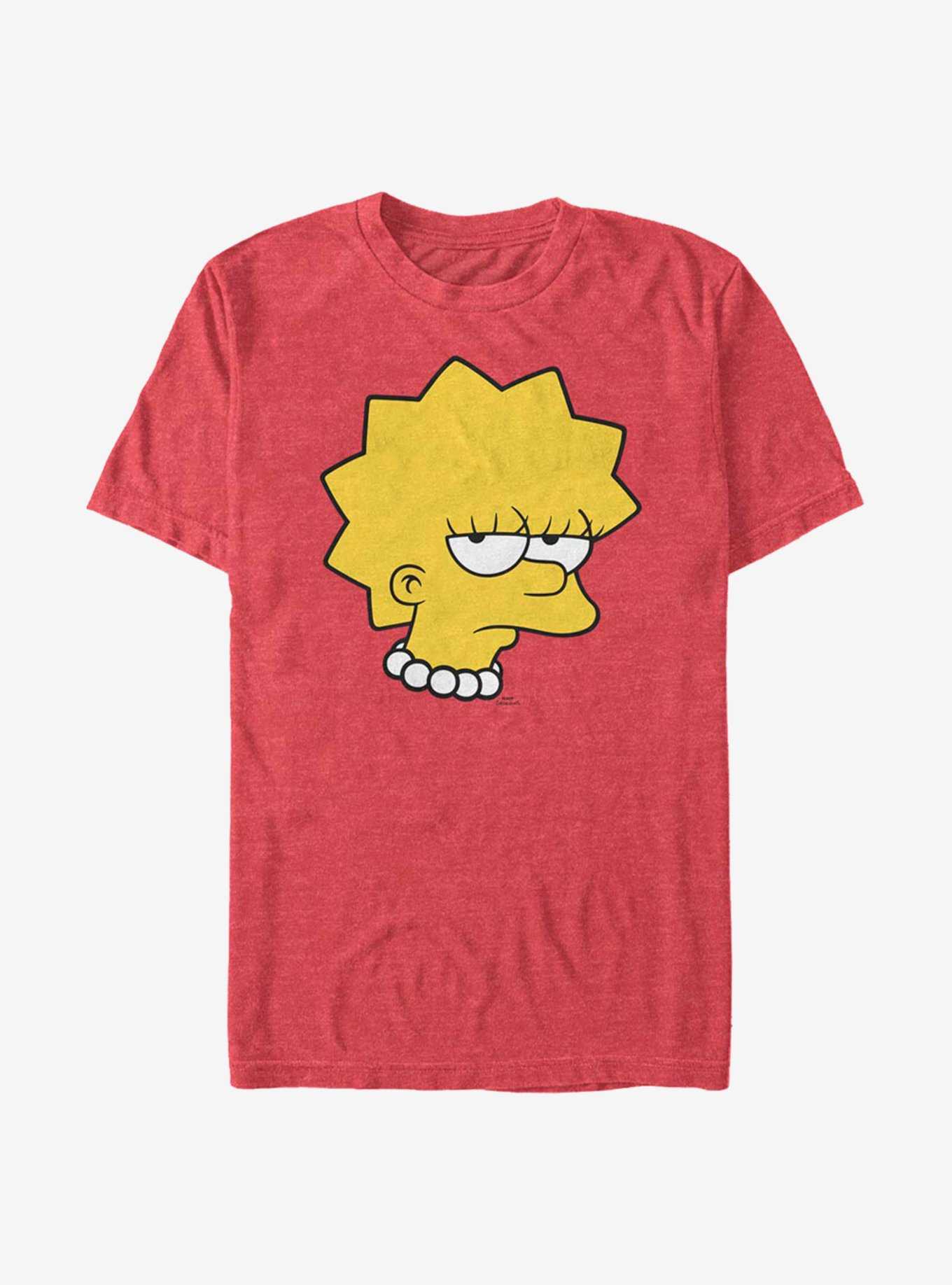 The Simpsons Unamused Lisa T-Shirt, , hi-res