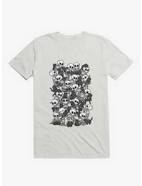 Cat Skull Party T-Shirt, , hi-res