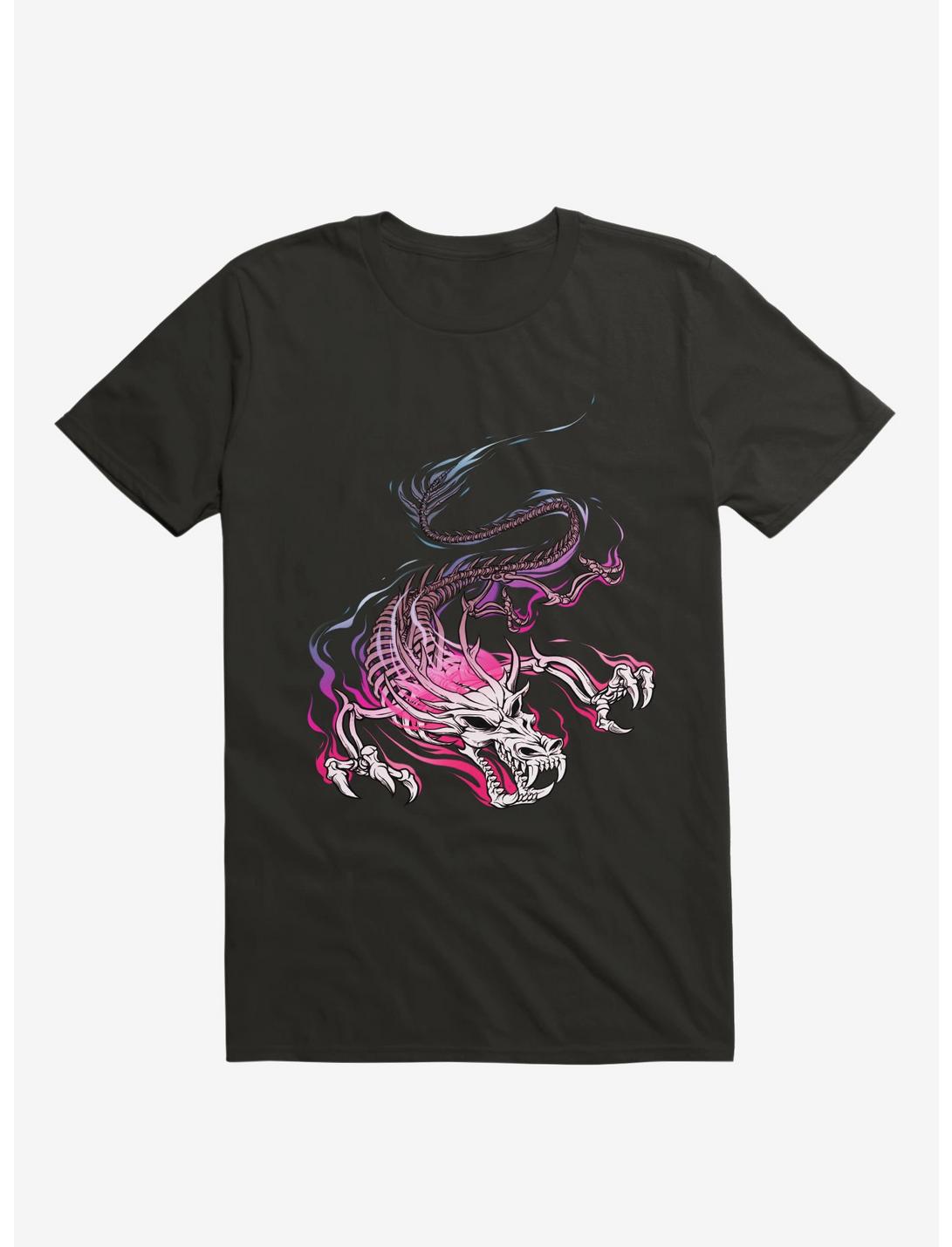 Skull Dragon T-Shirt, BLACK, hi-res