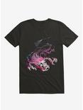 Skull Dragon T-Shirt, BLACK, hi-res