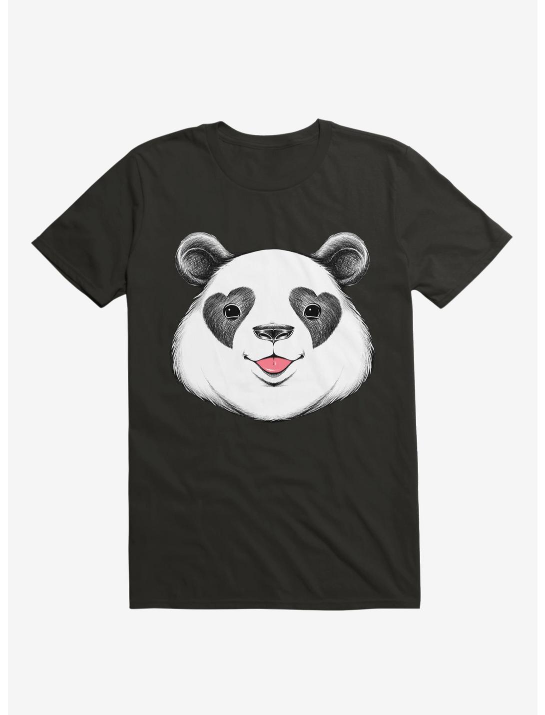 Panda Love T-Shirt, BLACK, hi-res