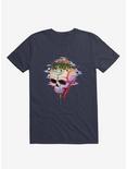 Planet Skull T-Shirt, NAVY, hi-res