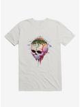 Planet Skull T-Shirt, WHITE, hi-res
