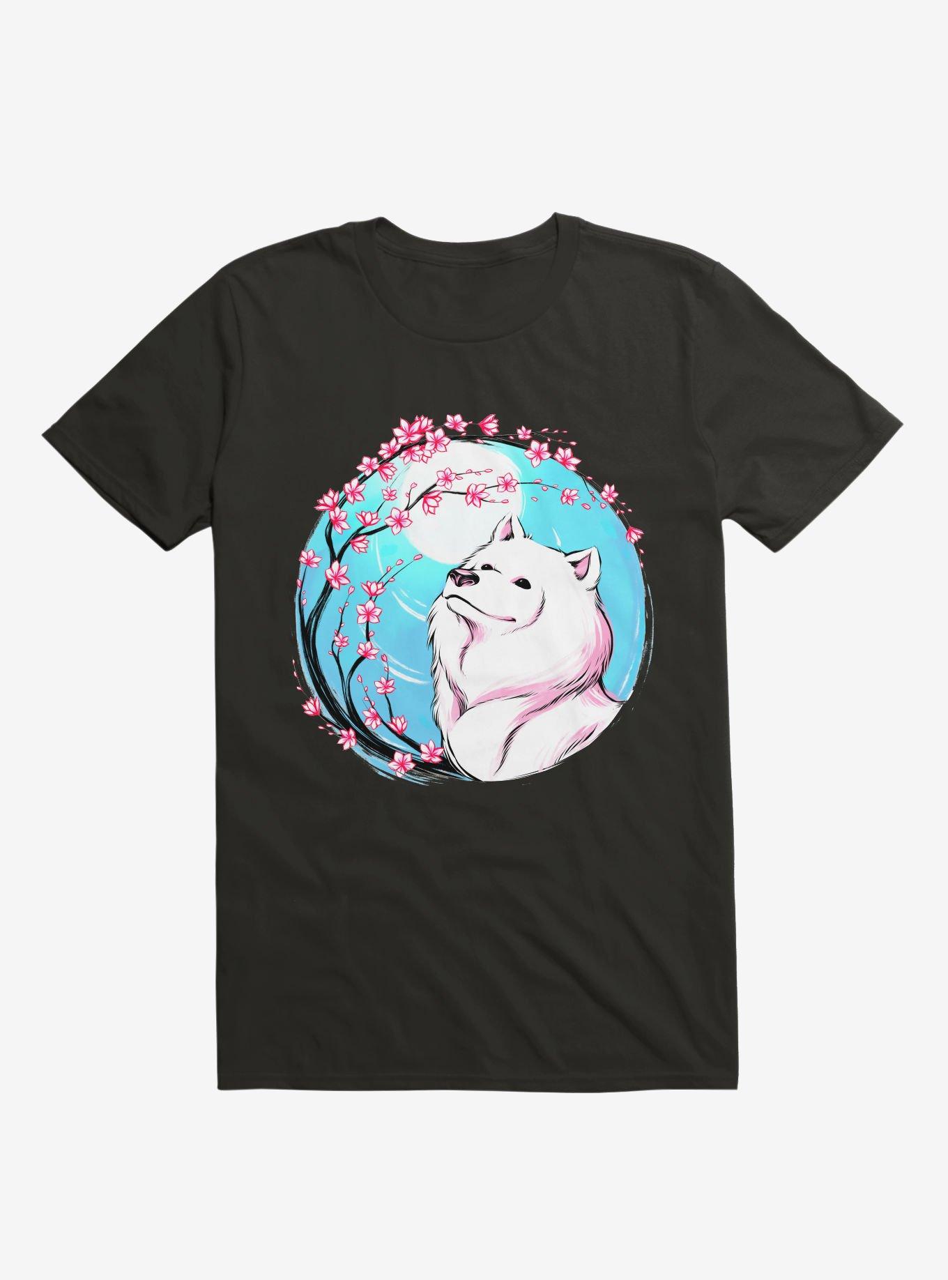 Samoyed Sakura T-Shirt, , hi-res