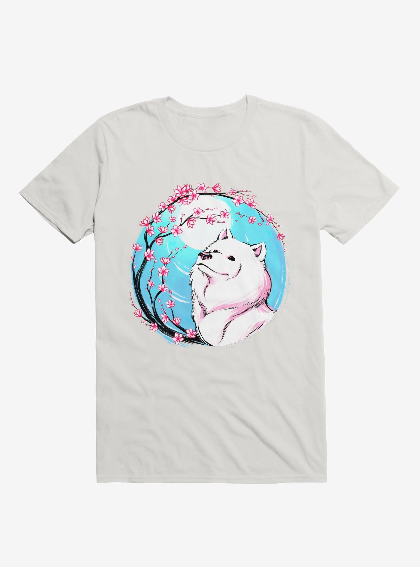 Samoyed Sakura T-Shirt, , hi-res
