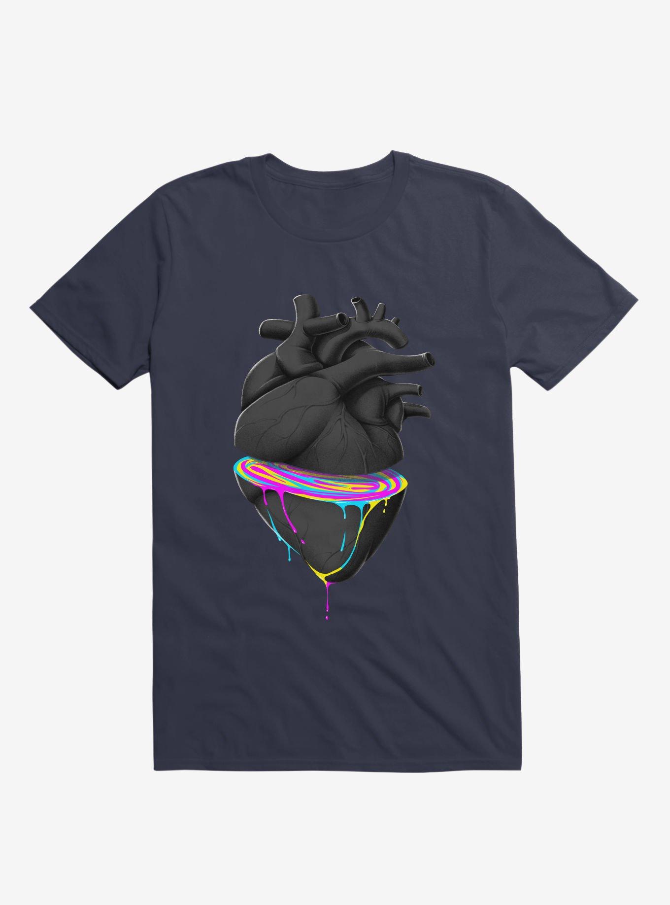 Bleeding Heart T-Shirt, NAVY, hi-res
