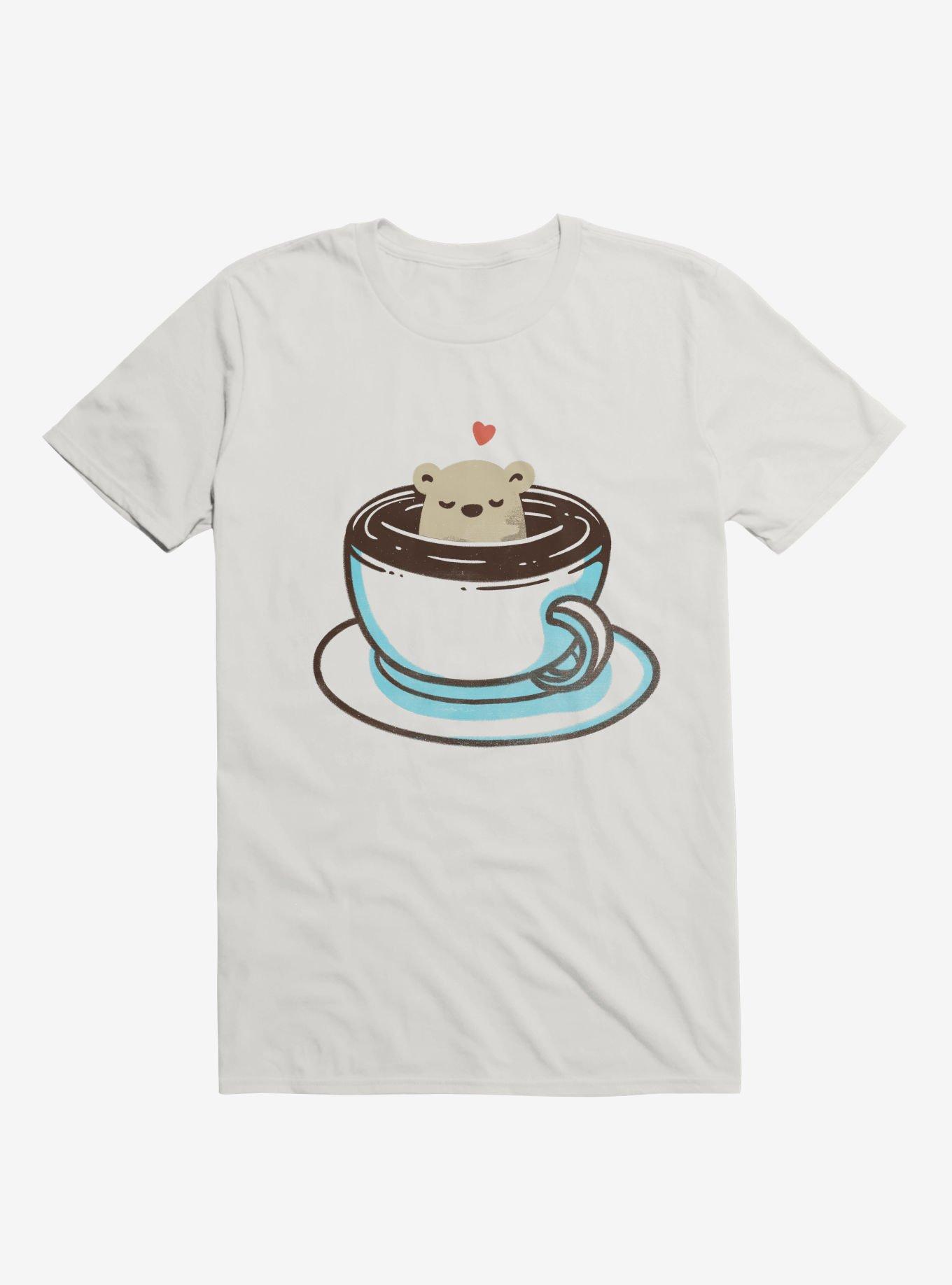 Coffee Lover T-Shirt, WHITE, hi-res