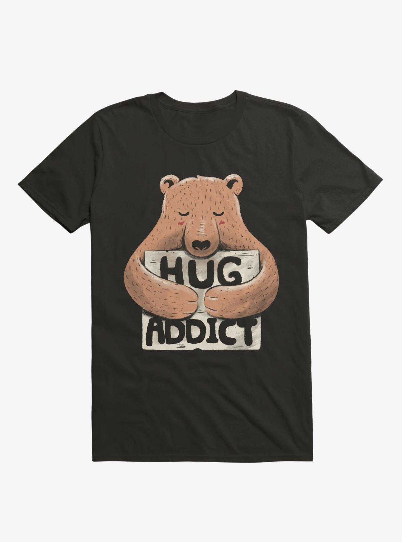 Hug Addict T-Shirt, BLACK, hi-res