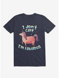 I Don't Care I'm Fabulous T-Shirt, NAVY, hi-res