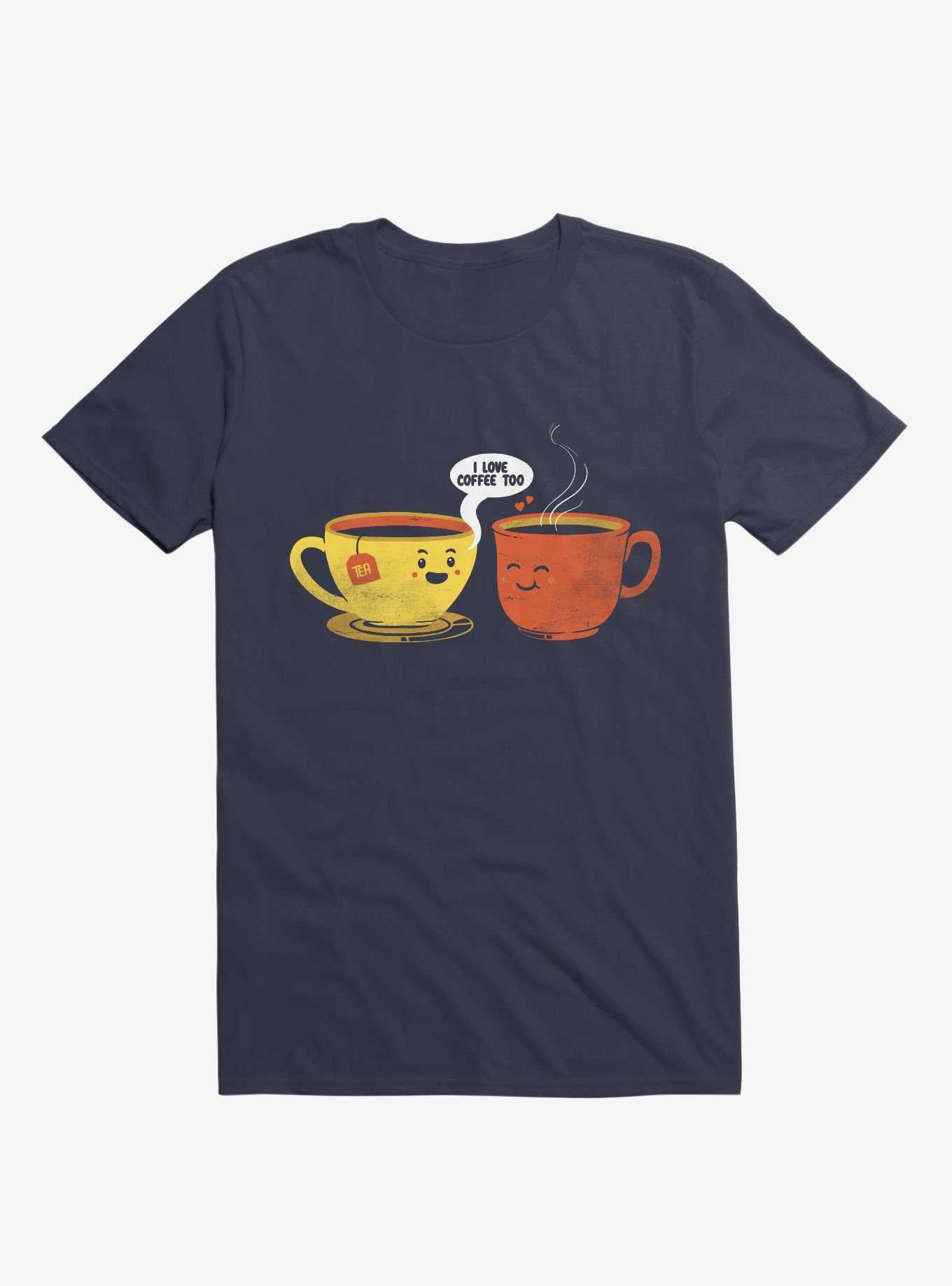 I Love Coffee Too T-Shirt, , hi-res