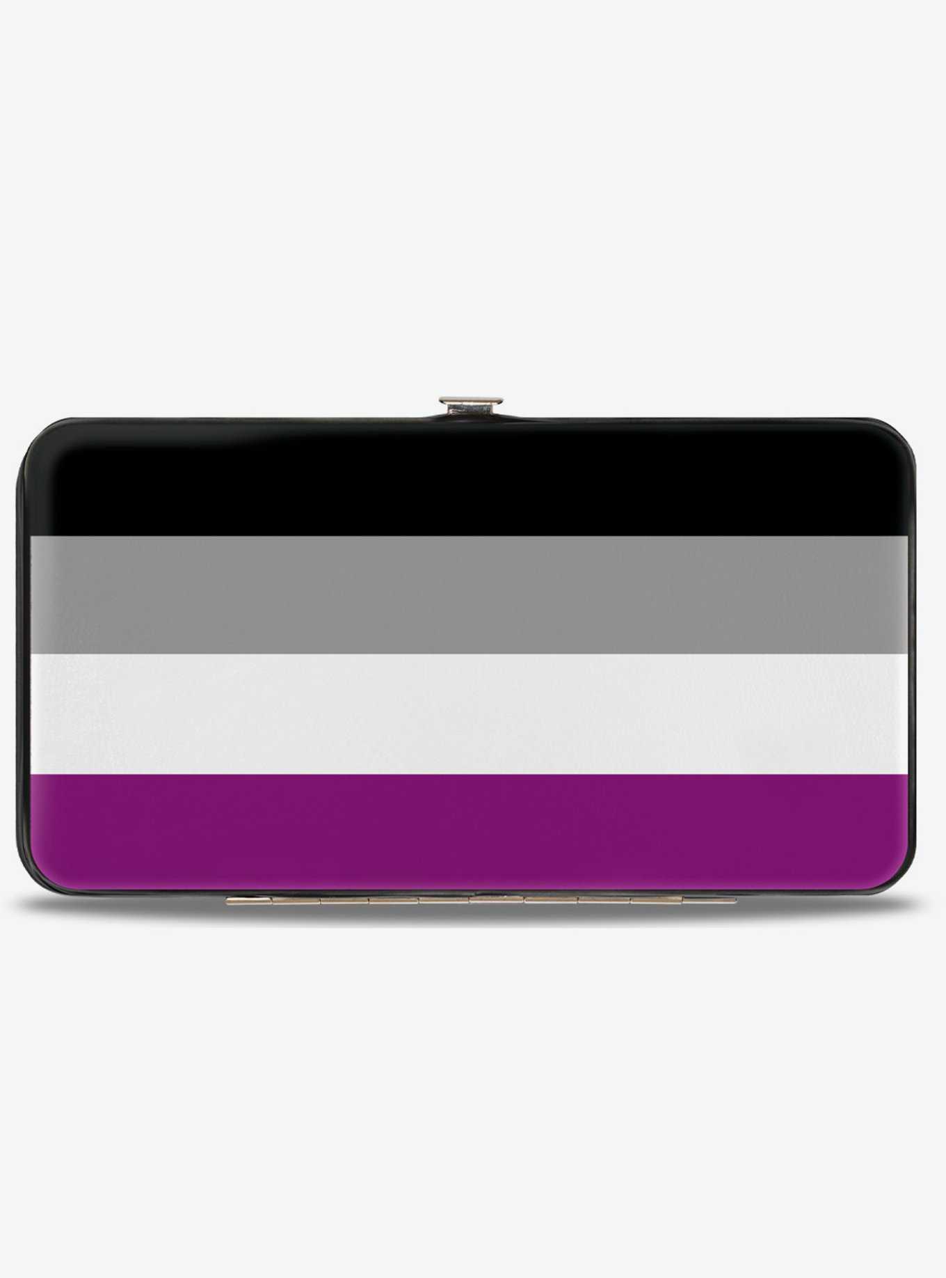 Asexual Flag Hinged Wallet, , hi-res