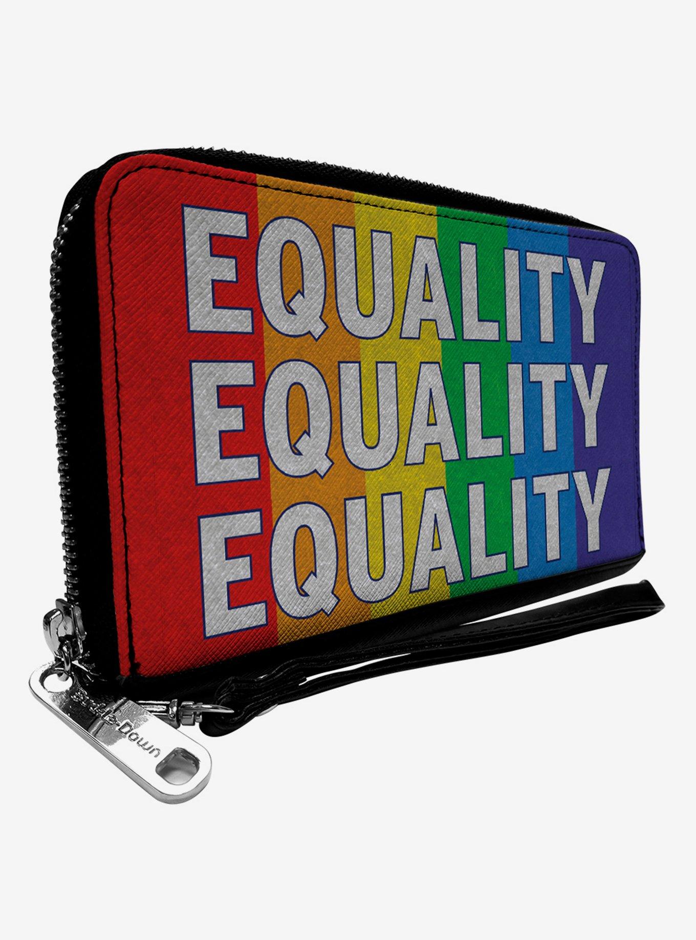 Equality Blocks Zip Around Wallet, , hi-res