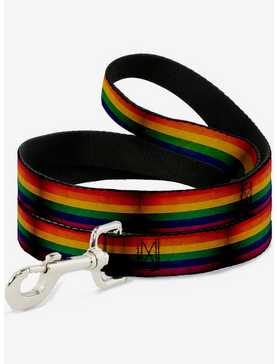 Weathered Rainbow Pride Flag Dog Leash, , hi-res