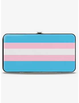 Transgender Flag Hinged Wallet, , hi-res