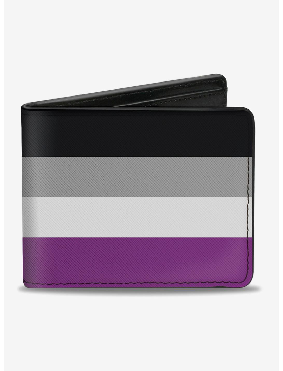 Asexual Flag Bifold Wallet, , hi-res