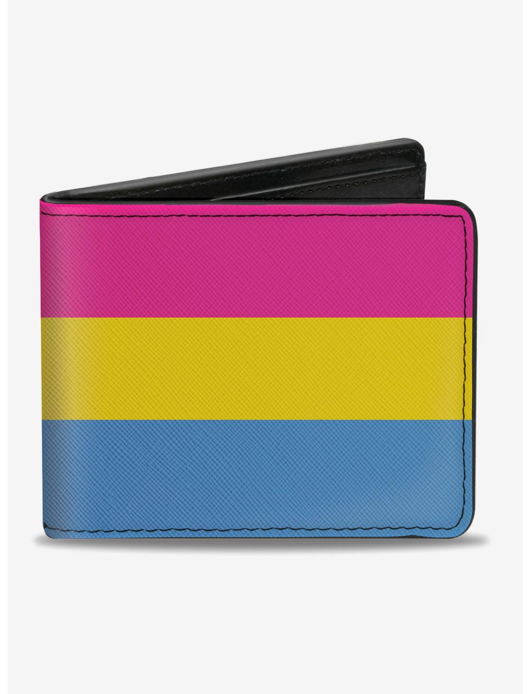 Pansexual Flag Bifold Wallet, , hi-res