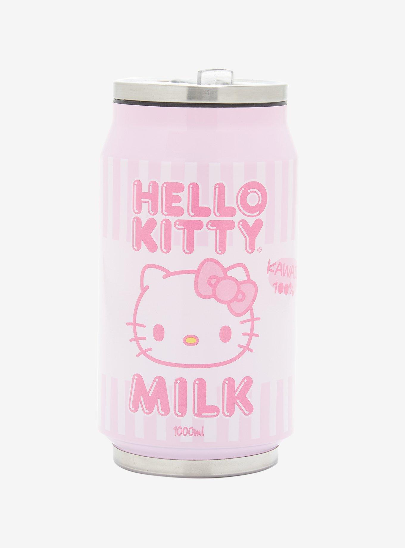 Sanrio Stainless Steel Thermo Large Capacity Tumbler Cup with Straw Lid  Handle – KawaiiGoodiesDirect