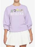 Beetlejuice Chibi Lavender Girls Sweatshirt, MULTI, hi-res