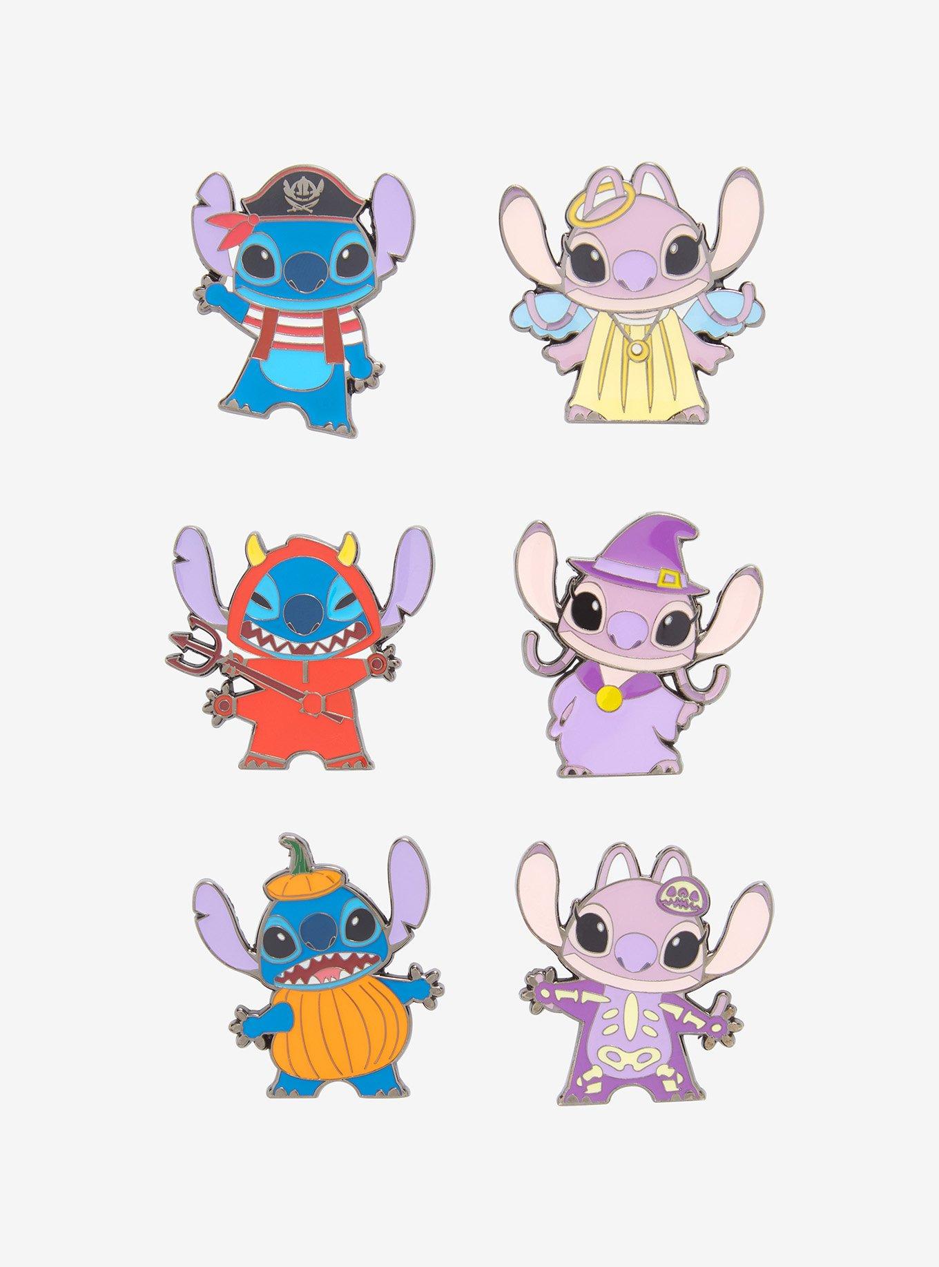 Loungefly Disney Lilo & Stitch Blind Box Halloween Enamel Pin, , hi-res