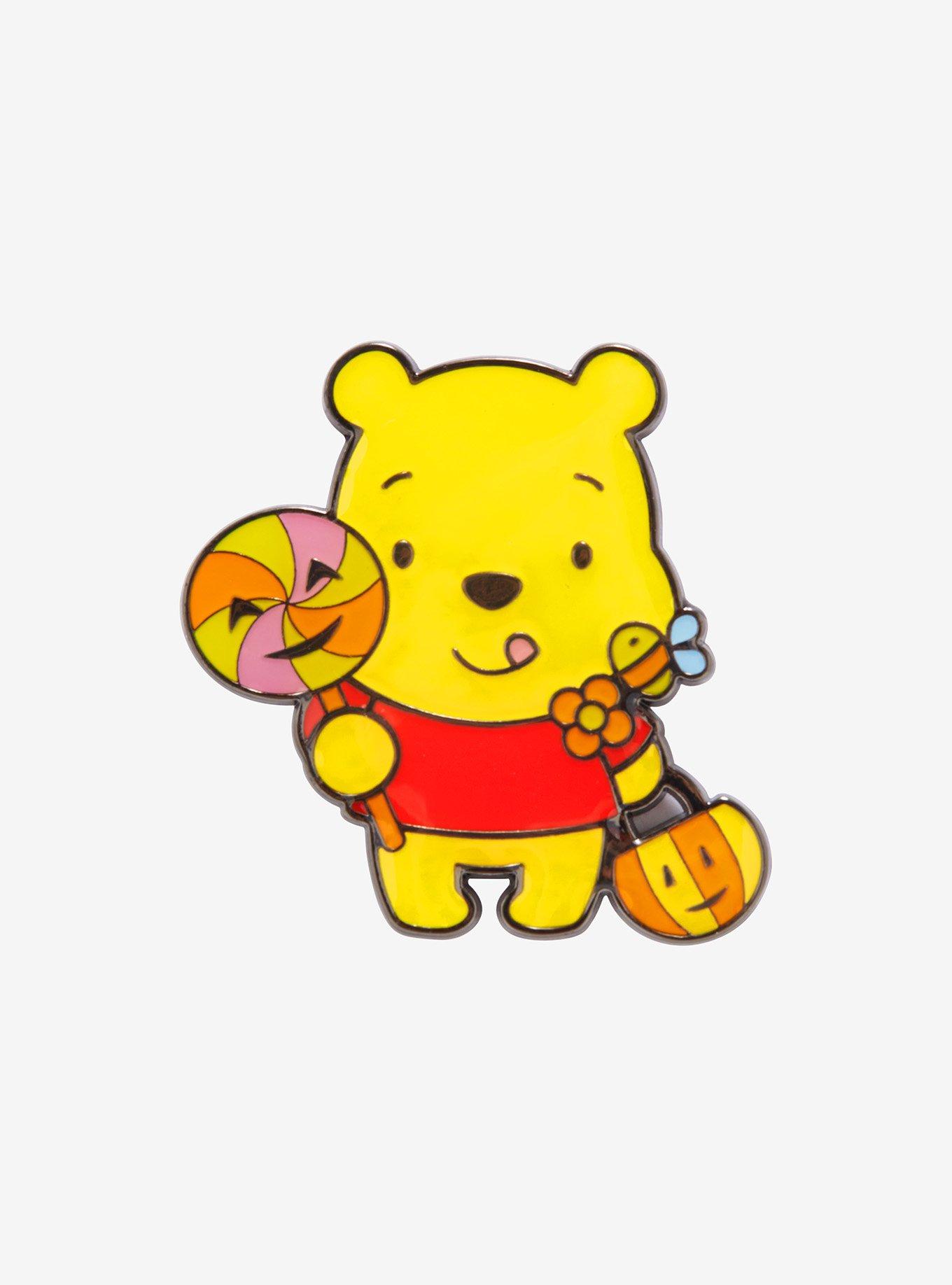 Winnie Pooh Black Yellow Happy Halloween Disney Cartoon Baseball