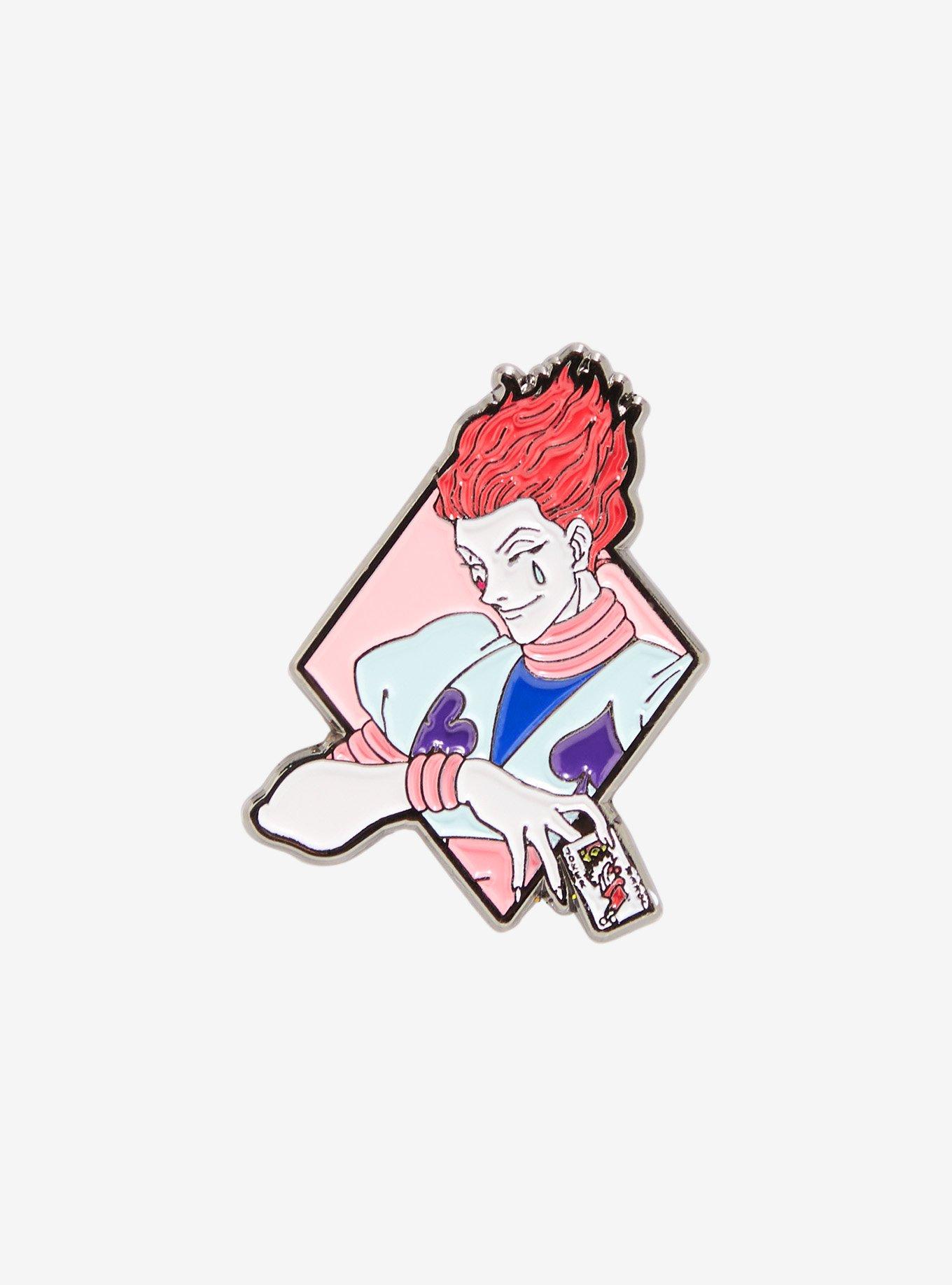 Hunter X Hunter Hisoka Joker Card Enamel Pin, , hi-res