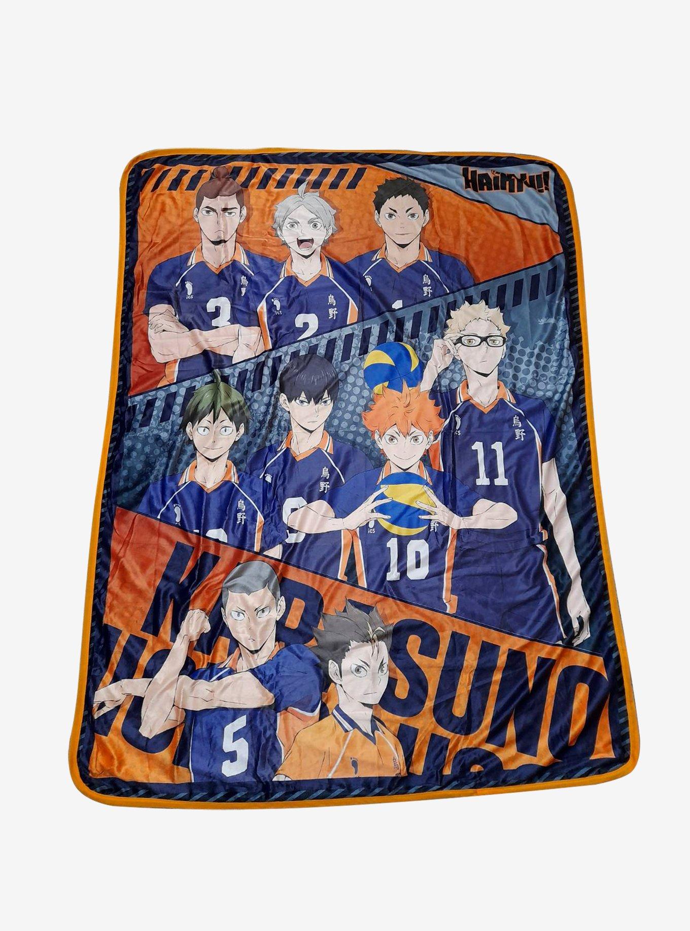 Haikyu!! Season 2 Key Art Throw Blanket – Shadow Anime