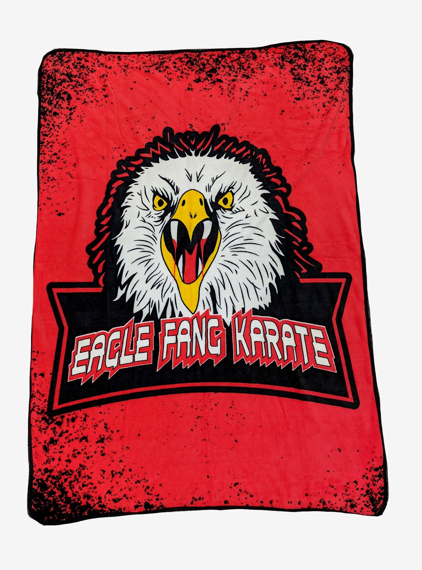 Cobra Kai Eagle Fang Karate Logo Throw Blanket Hot Topic