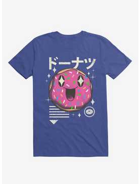 Kawaii Donut Royal Blue T-Shirt, , hi-res